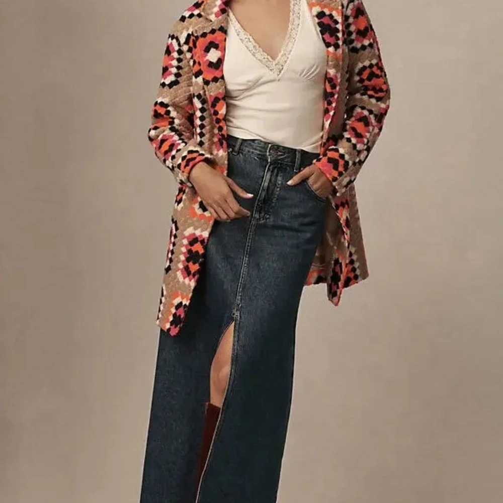Vilagallo Multicolor Geometric wool Jacket - new